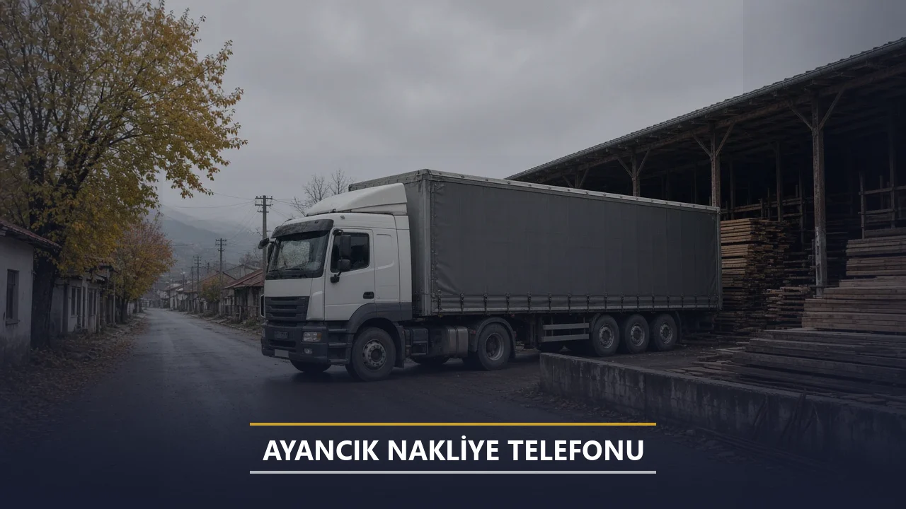 Ayancık Nakliye Telefonu