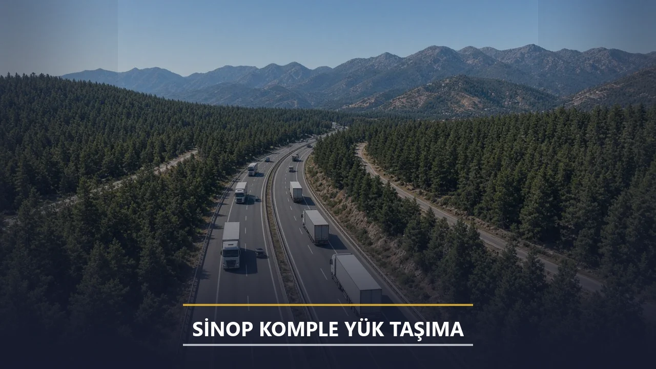 Sinop Lowbed Taşımacılık Planlama